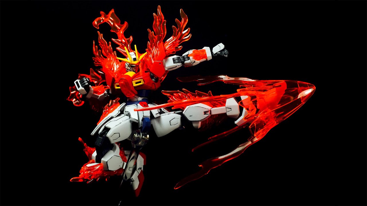 1/144 HGBF TRY Burning Gundam | ОБЗОР