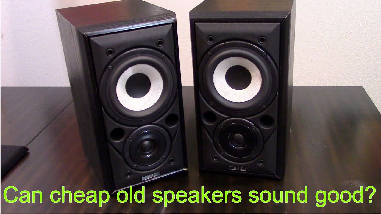 Mission 700 Bookshelf Speaker review and demo - Budget second hand HiFi