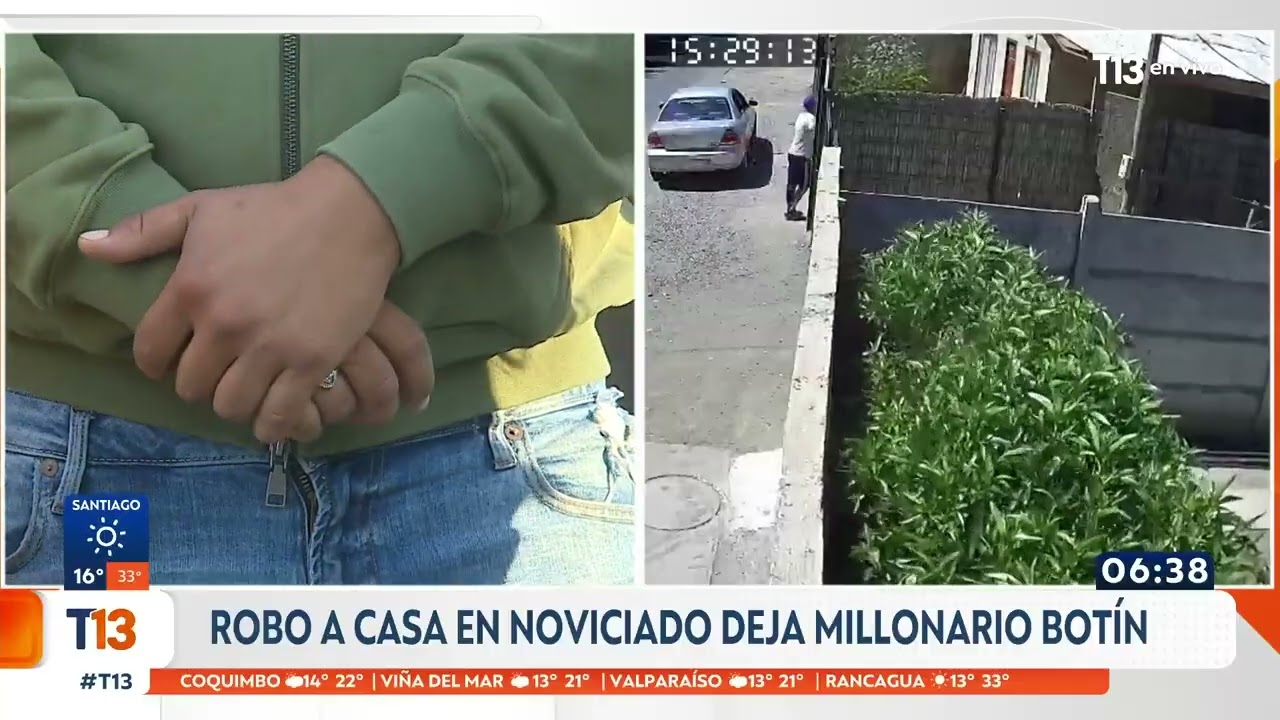 Robo a casa en Pudahuel deja millonario botín