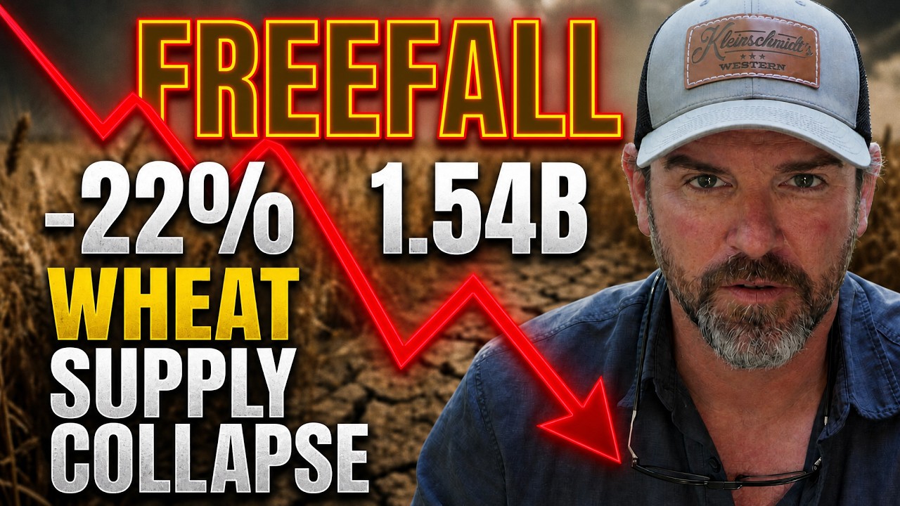 Our Food Reserves Are Vanishing THE 22% SUPPLY COLLAPSE JUST HAPPENED.