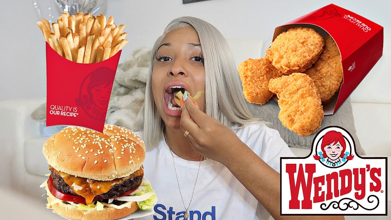 WENDY'S MUKBANG!!! (CHICKEN NUGGETS, FRIES & MORE!)