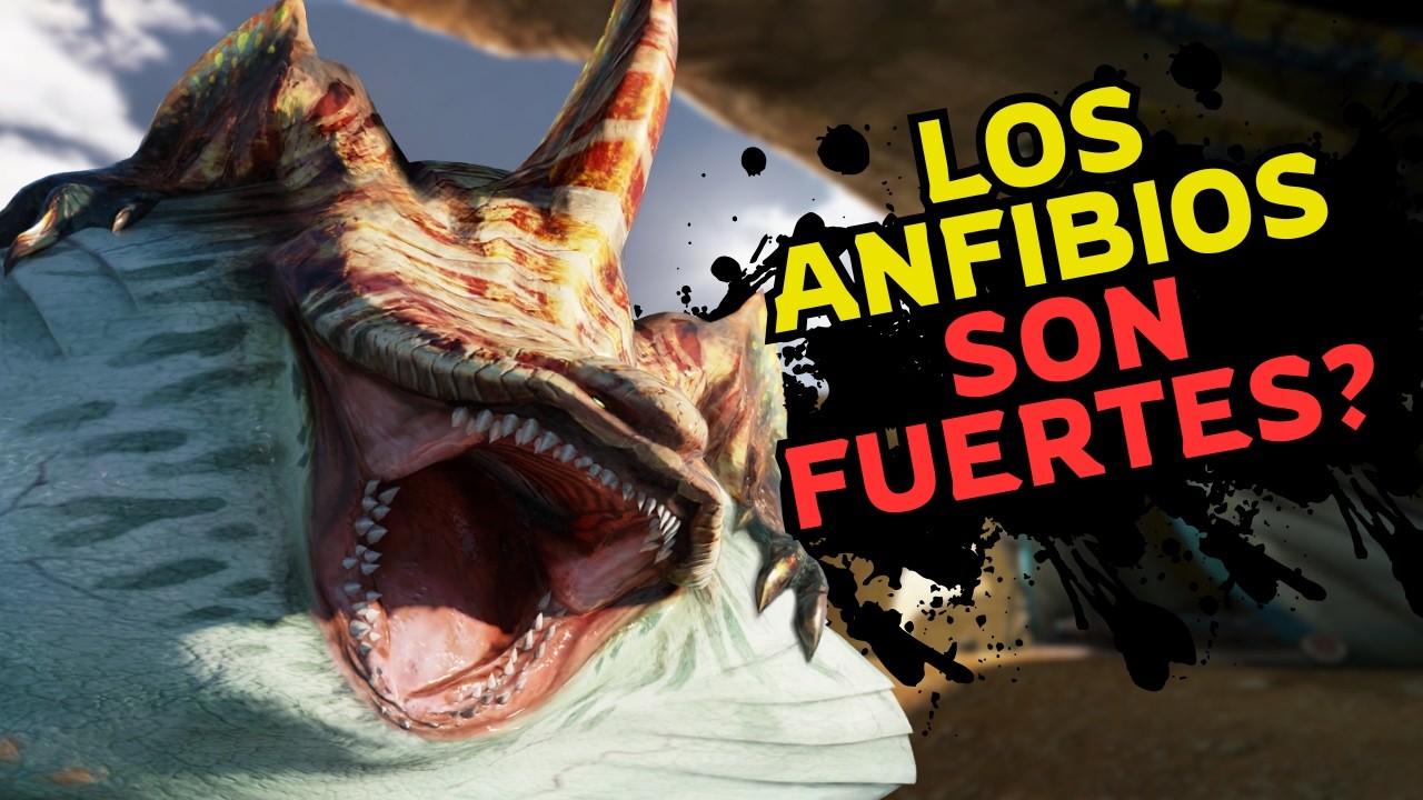 Los 7 ANFIBIOS de Monster Hunter | Del más débil al más PODEROSO