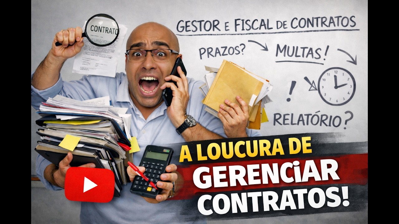 LICITAÇÃO: Servidor Público, CUIDADO! Gestor e Fiscal de Contratos