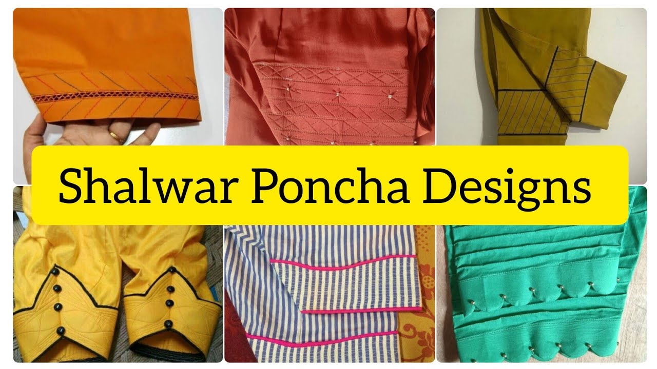 40 Top Stylish Shalwar Poncha Mohri Poncha Designs