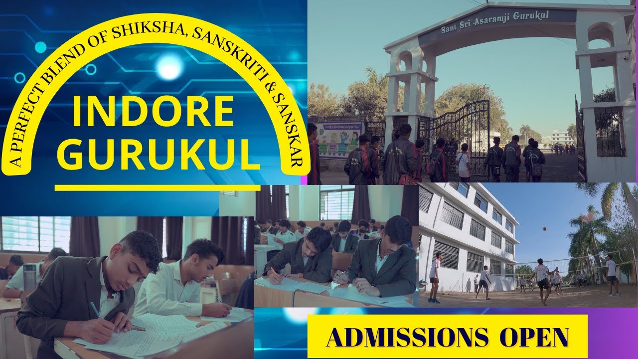 A perfect blend of Shiksha, Sanskriti & Sanskar | Indore Gurukul | Admissions Open
