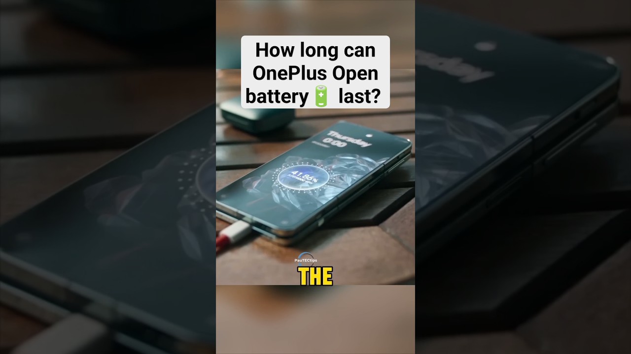 How long can OneOpen battery🔋 last? #pautectips  #oneplusopen