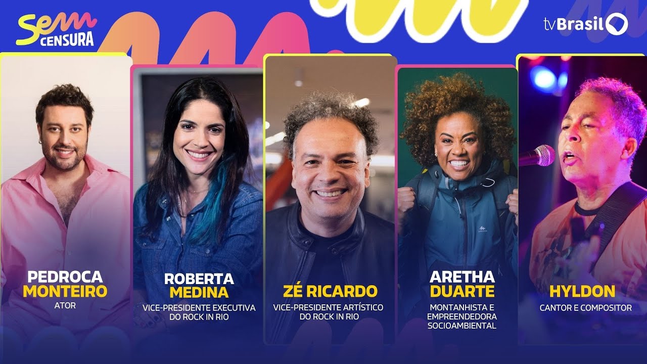 🔴 SEM CENSURA RECEBE ROBERTA MEDINA, Z&Eacute; RICARDO, HYLDON, PEDROCA MONTEIRO E ARETHA DUARTE