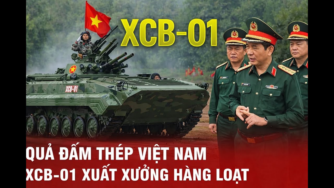 Xuất Xưởng Hàng Loạt XCB-01 – Công Nghiệp Quốc Phòng Việt Nam Gửi Thông Điệp Gì?  #vietnam #quandoi