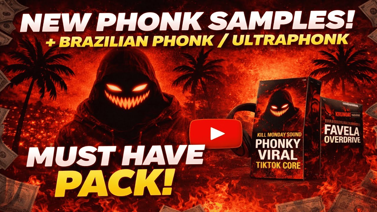 Сэмпл-пак для фонка «Phonky Viral TikTok Core. Favela Overdrive»: 400+ файлов для вирусных треков