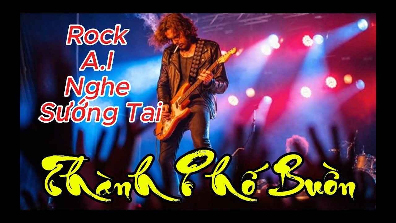 Thành Phố Buồn (AI Cover) - bài hát Rock A.I thực hiện mới, giọng nam hay nên nghe 