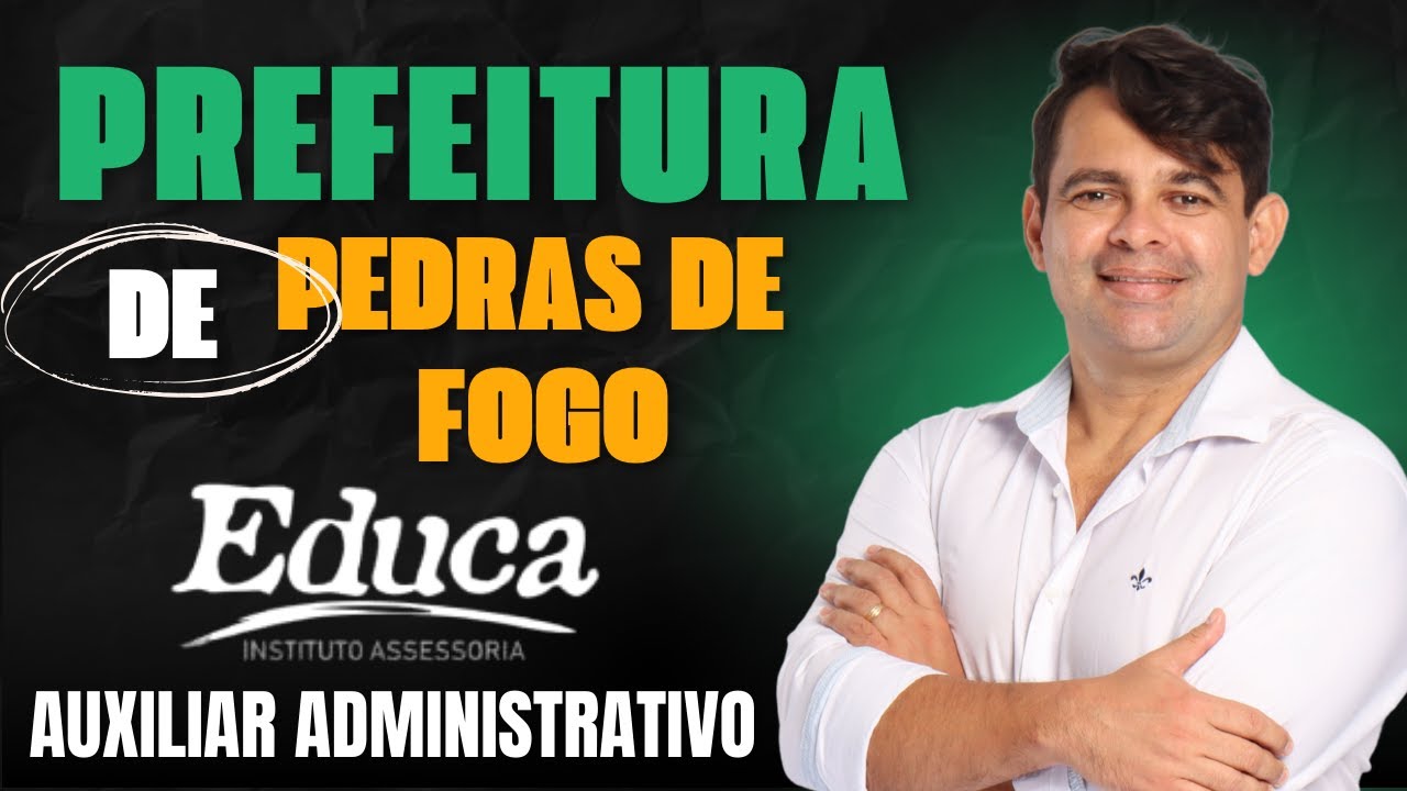 BANCA EDUCA | N&Iacute;VEL M&Eacute;DIO | AUXILIAR ADMINISTRATIVO | PROF. ARTUR  GOMES - ARTURIZANDO