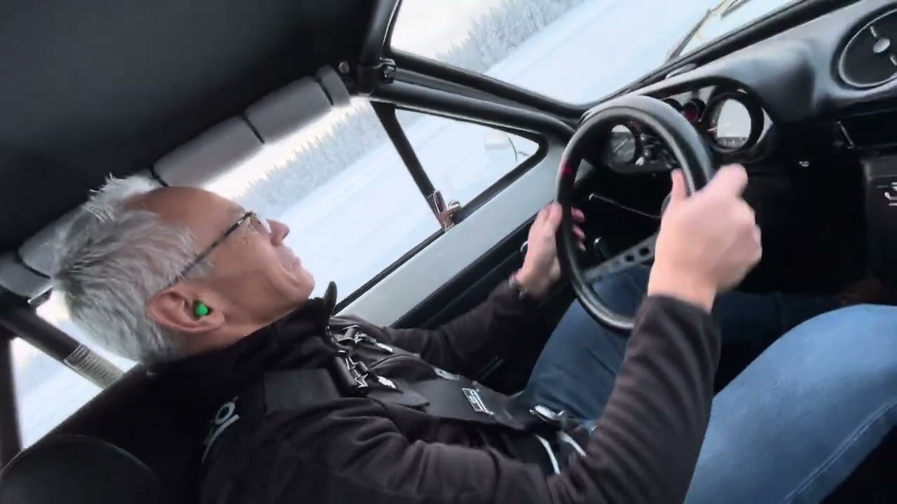 Ford Escort Mk1 on ice!