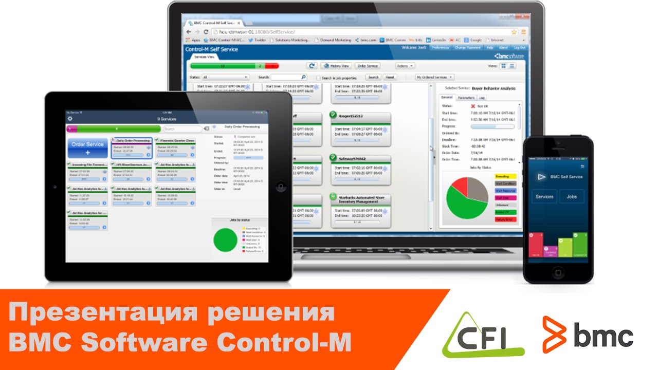 Презентация решения BMC Software Control-M Workload Automation
