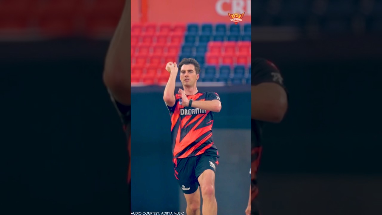 Our favourite run-up, every single time 🧡Pat Cummins | #PlayWithFire | #TATAIPL2025 | #shorts