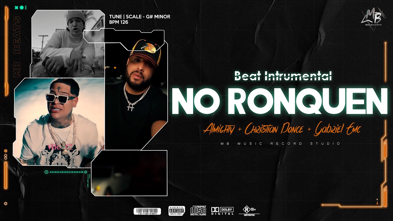 No Ronquen💀 - Almighty ❌ Christian Ponce ❌ Gabriel Emc | Type Beat Trap Malianteo