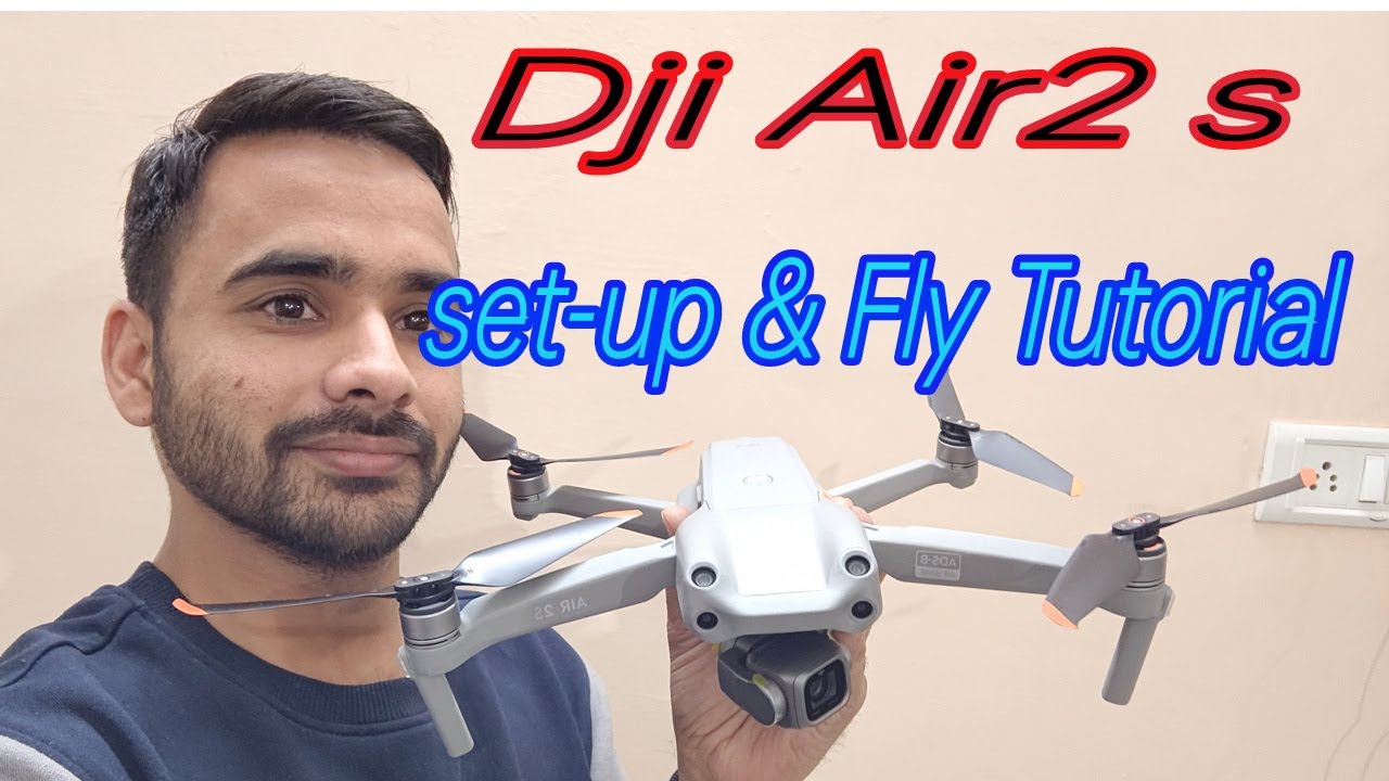 How to setup DJI Air 2s in Hindi | How to fly Dji Air 2s drone in Hindi | Guide for Beginners