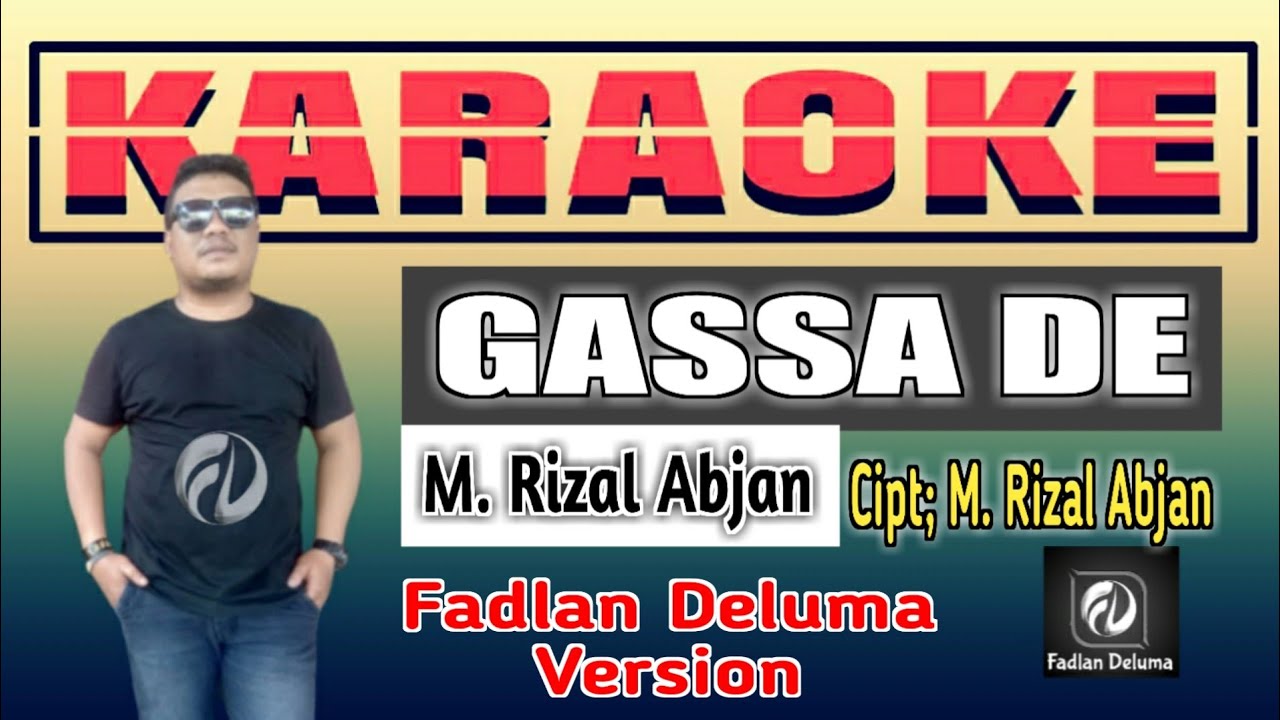 KARAOKE GASSA DE M. Rizal Abjan | Qosidah Makeang Viral Tik Tok
