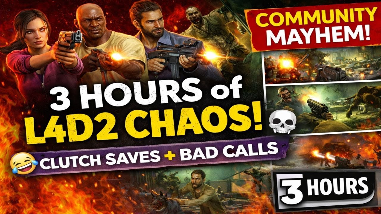 L4D2 Community Night GONE WILD | Clutch Kills, Randoms & Pure Chaos