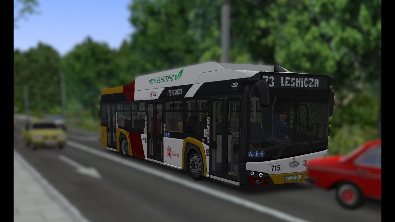 Linia 73 Galeria Północ-Leśnicza I Golczewo 2.0.3 I Solaris Urbino 12 Electric I OMSI 2 1440p 60FPS