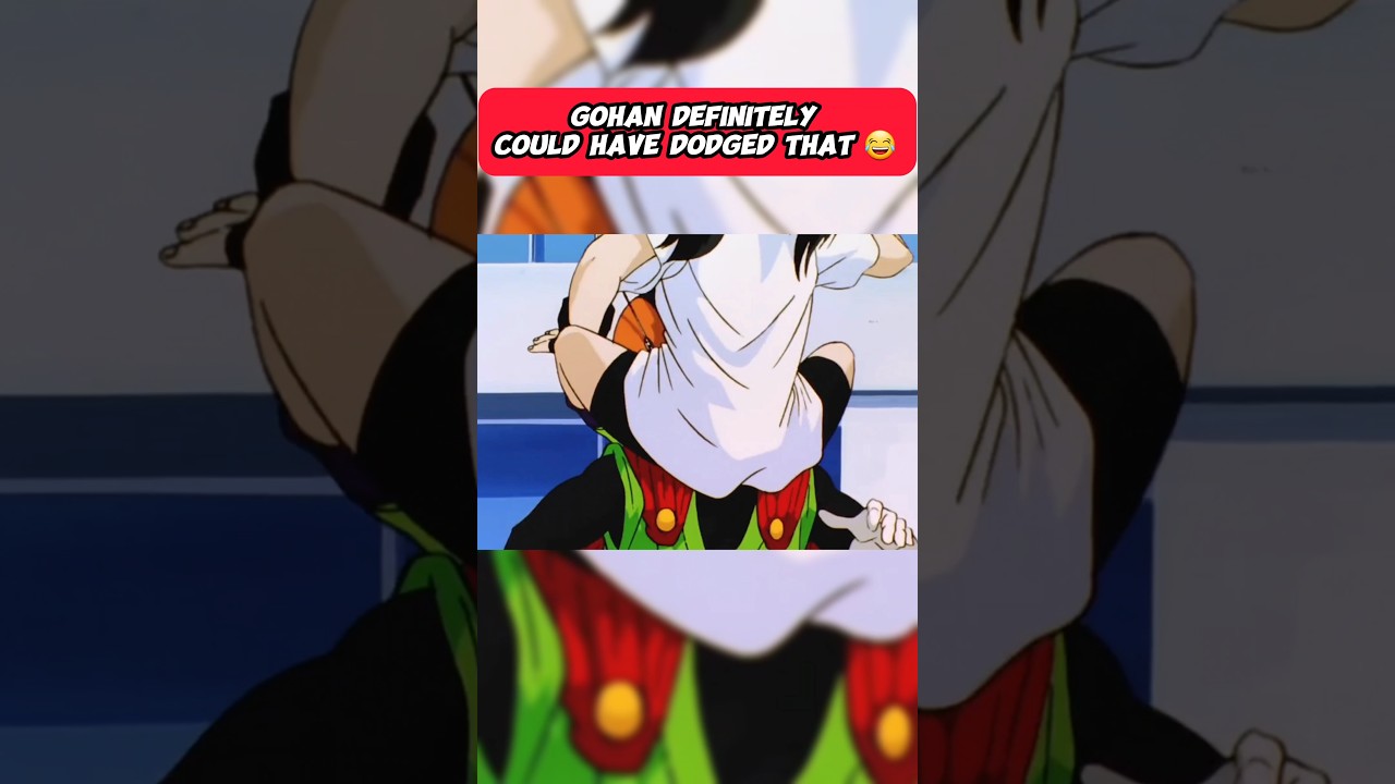 Gohan DEFINITELY Could Have Dodged That! | DBZKAI Clip #dragonball #gohan #anime