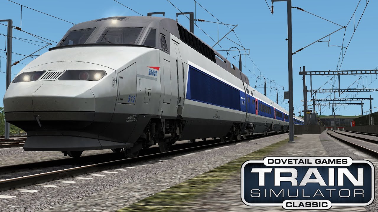 Train Simulator classic Avignon - Marseille TGV Réseau SNCF
