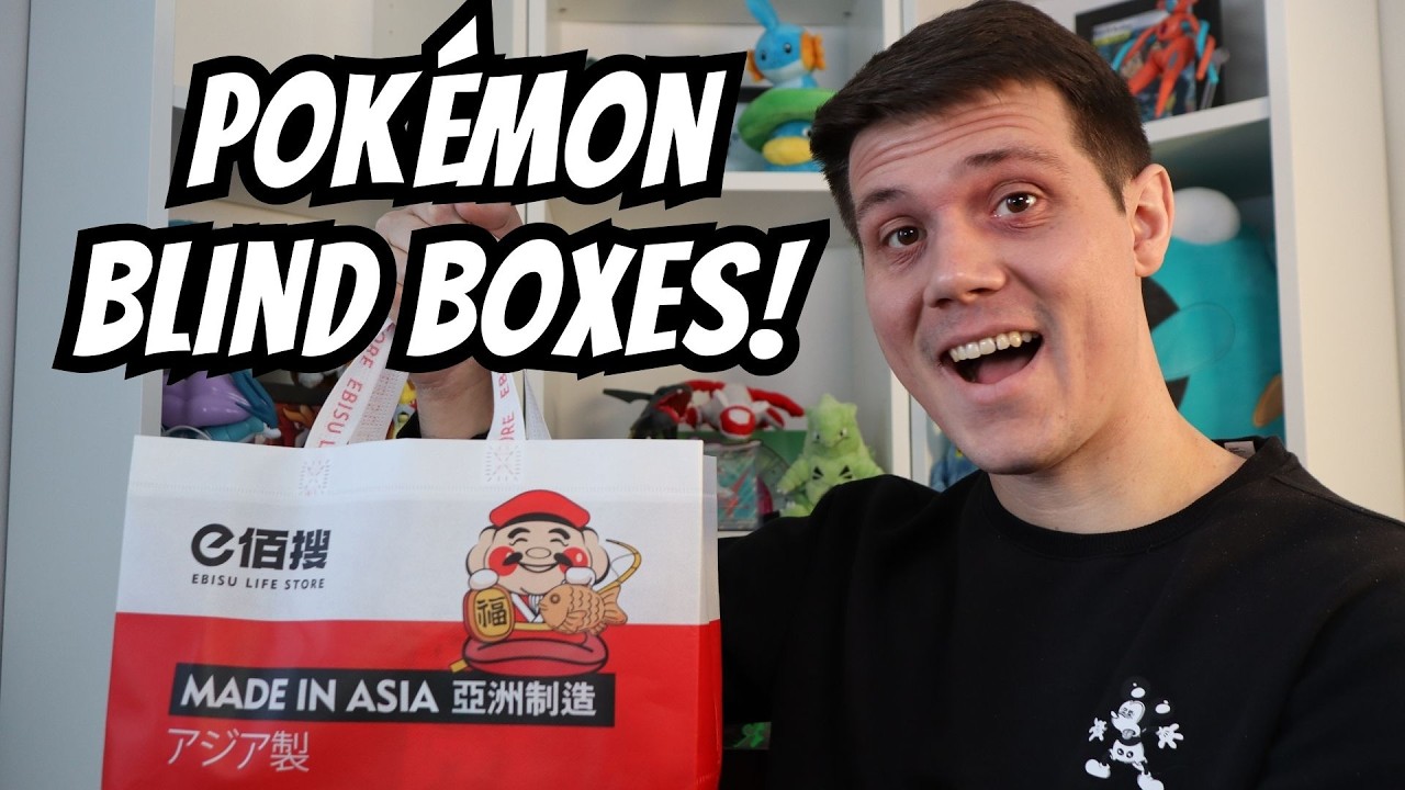 Открываем коробки-сюрпризы Pokémon — внутри сюрпризы!