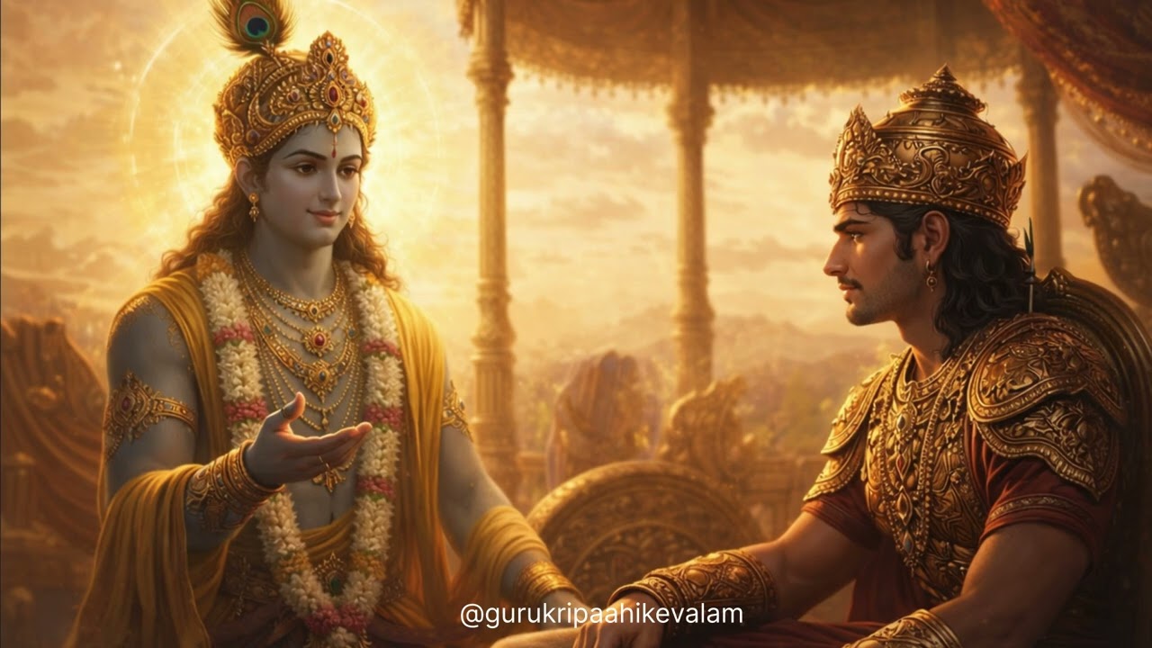 वेद और तीन गुणों का रहस्य | श्रीकृष्ण का गहरा ज्ञान | | अध्याय 2 श्लोक 45–46 (Part 23)