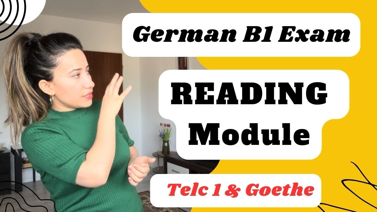 German B1 Reading Exam preparation | Lesen Prüfung | Telc and Goethe Tips