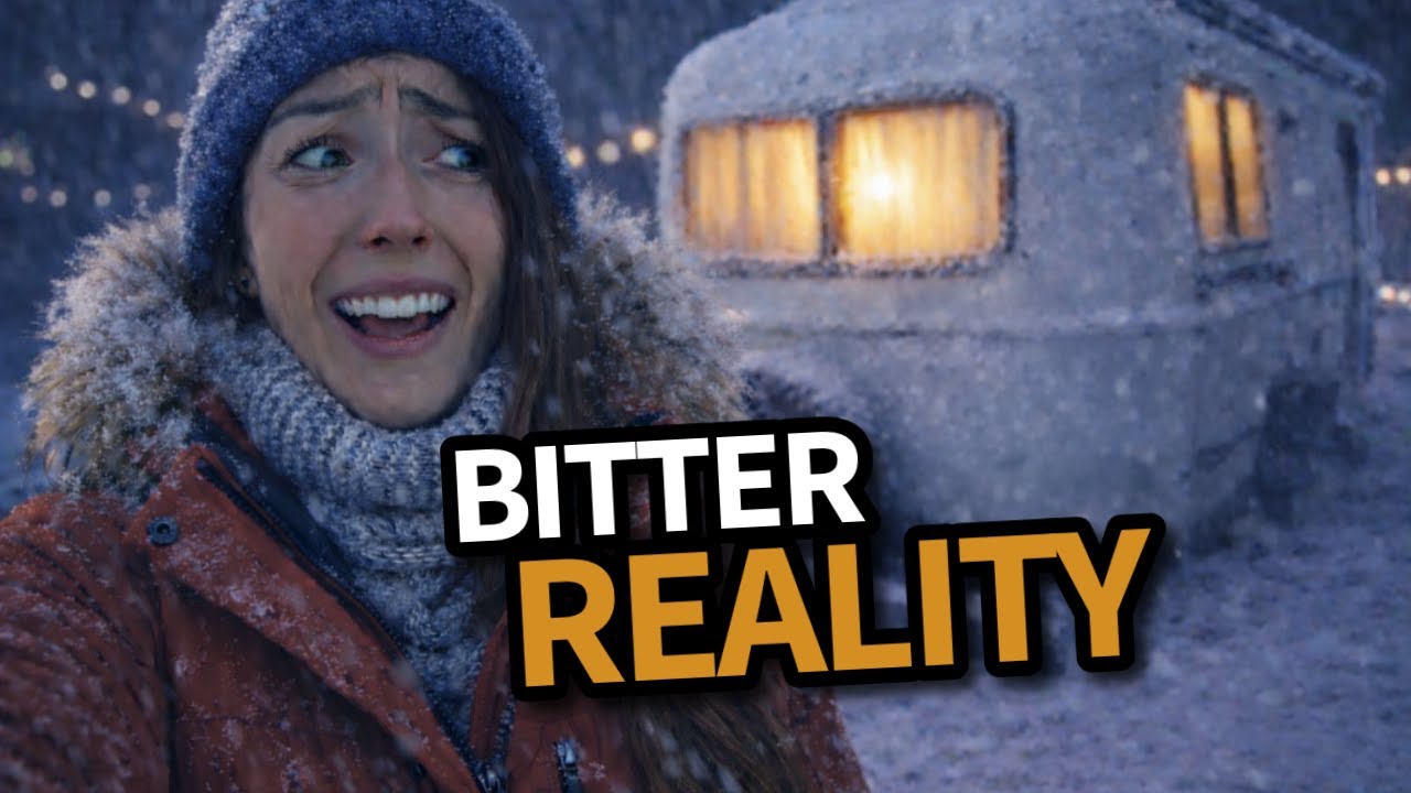 Living on an Off-Grid Property in Winter with NO Luxuries
