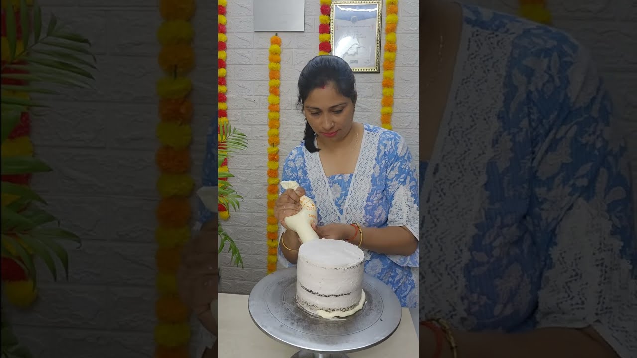 🥰आखिर बना ही लिया इस  trending ribbon वाले cake को बहोत मन था पर order ही नहीं मिला कभी