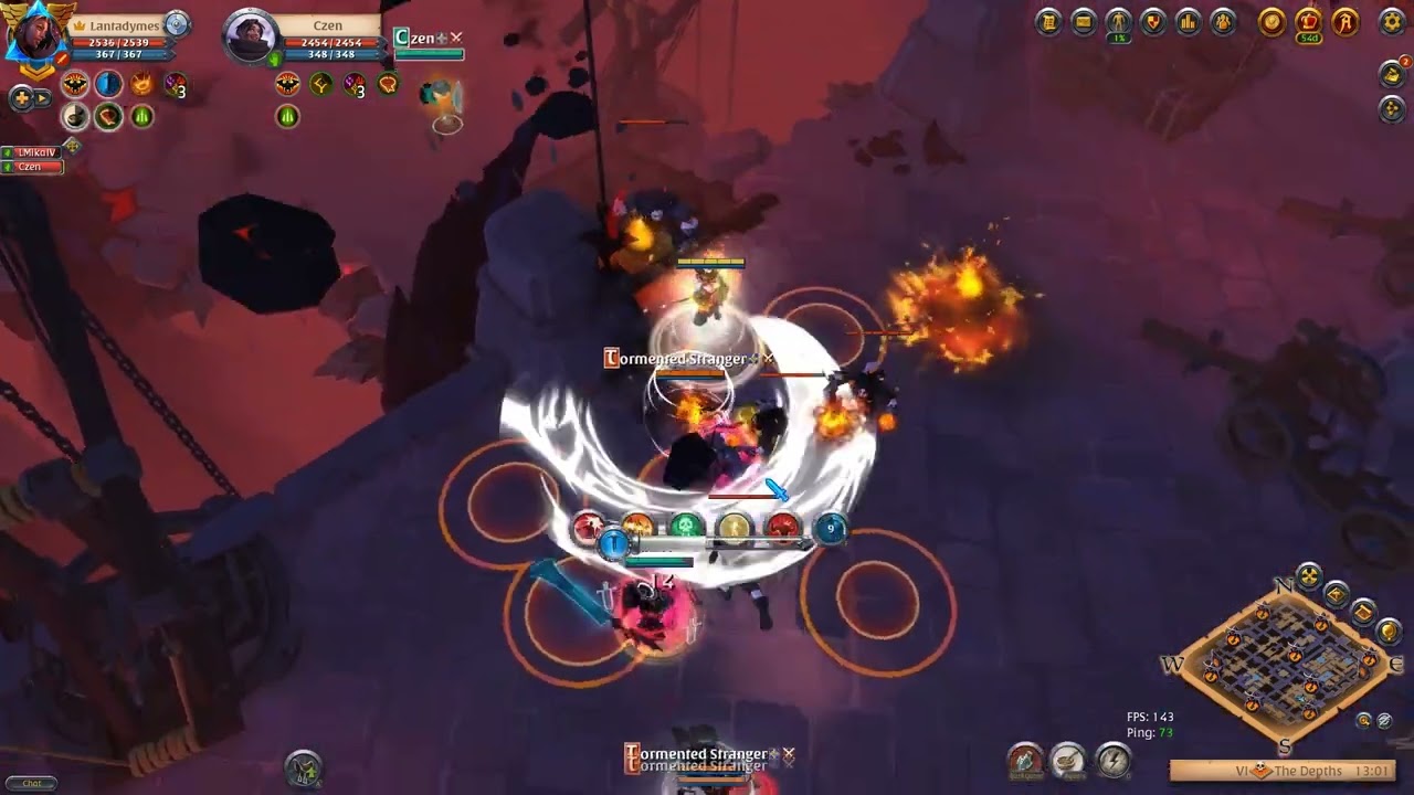 Albion Online - Abyssal Depths (what Deathgivers can do)