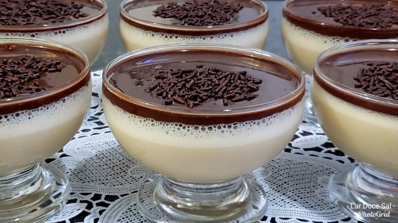 MOUSSE DE CAFÉ COM CHOCOLATE SOBREMESA FÁCIL E DELICIOSA