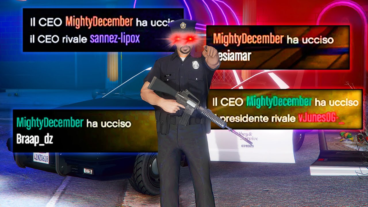 GTA 5 VITA DA POLIZIA