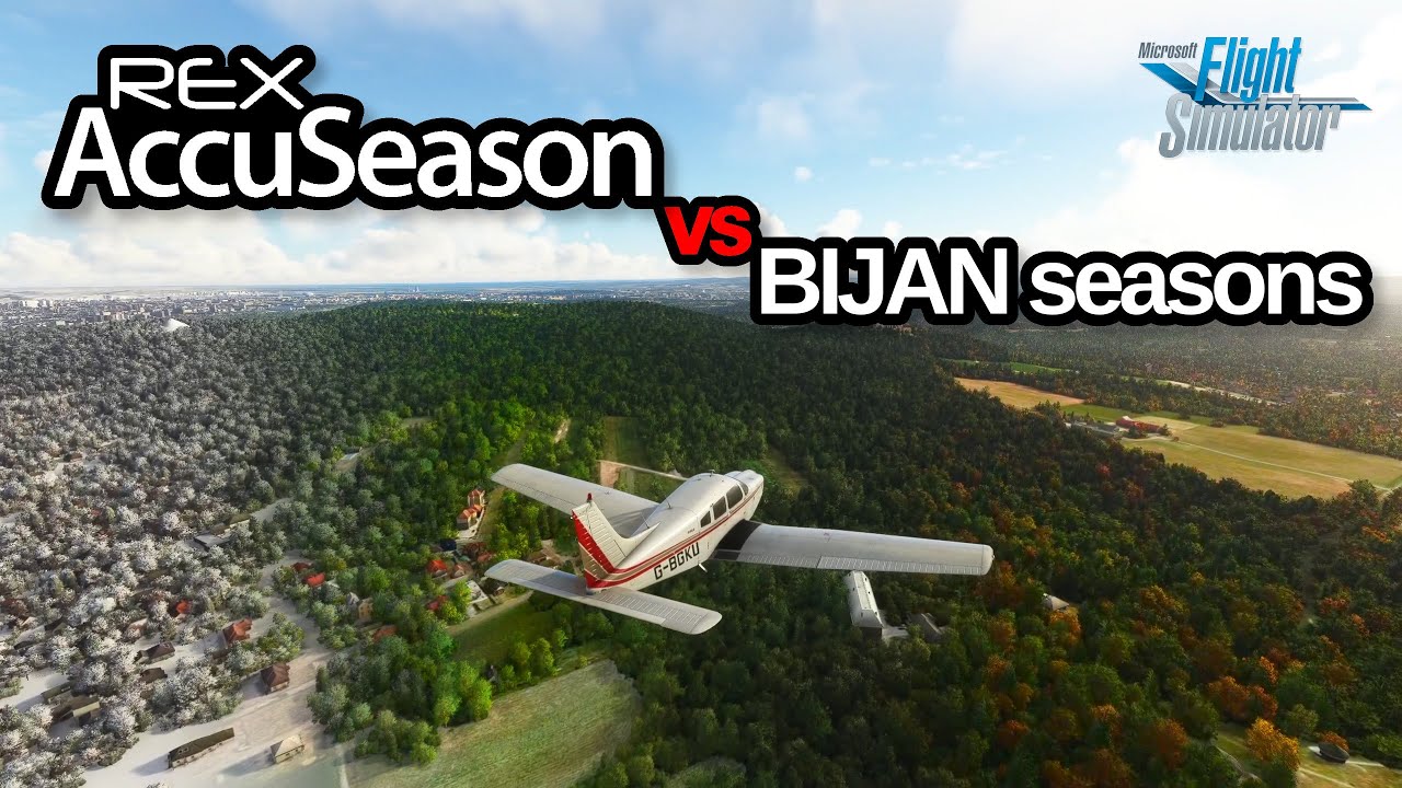 REX AccuSeason vs BIJAN 4 Season Pack | Recenzja i Porównanie | #MSFS2020 PL