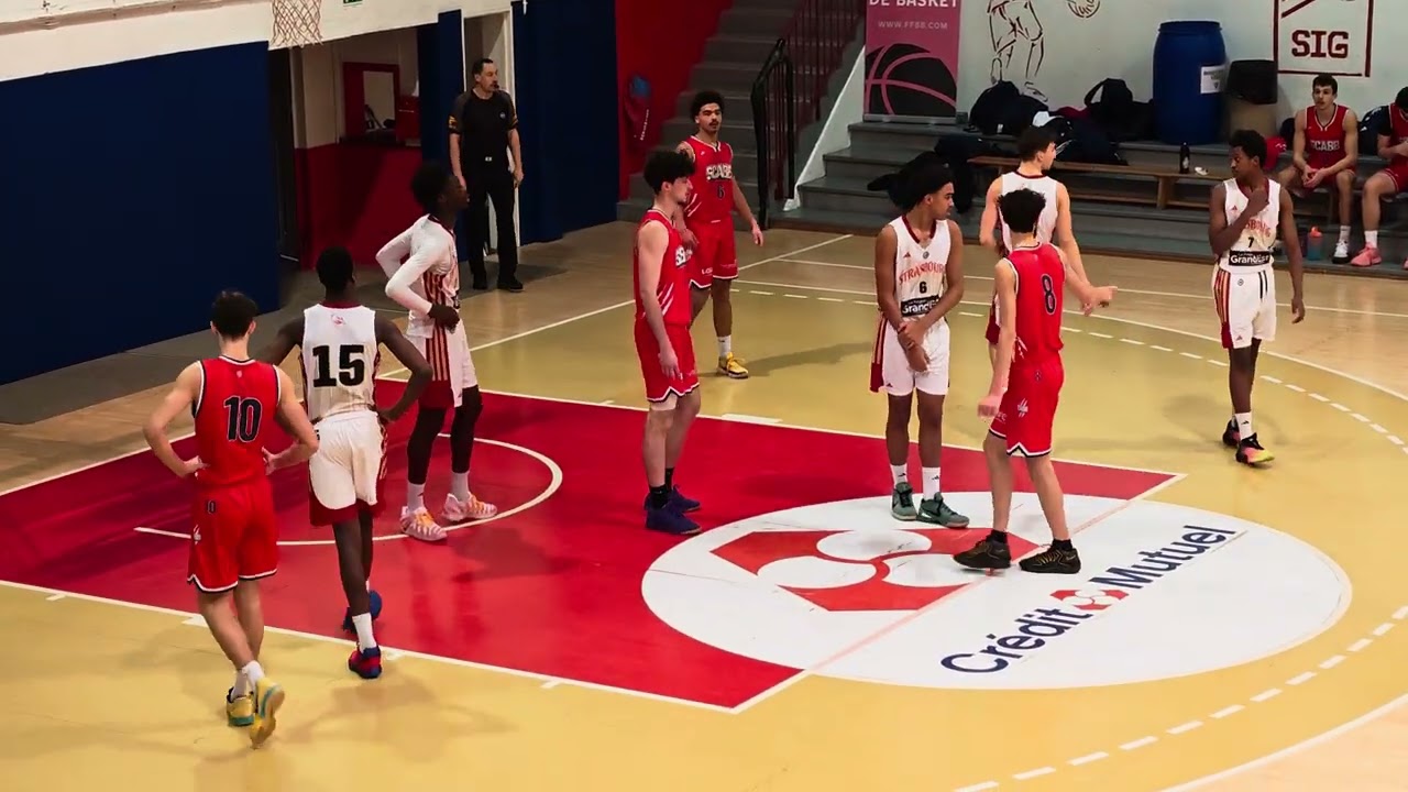 Basket U18 Elite SIG Vs Saint Chamond - J5 - 2ème QT