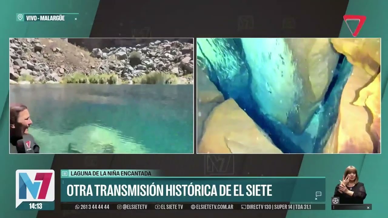 EL SIETE se SUMERGE en la Laguna de la Niña Encantada en un BUCEO INOLVIDABLE