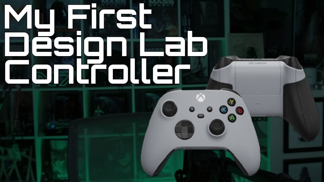 My First Xbox Design Lab Controller Unboxing