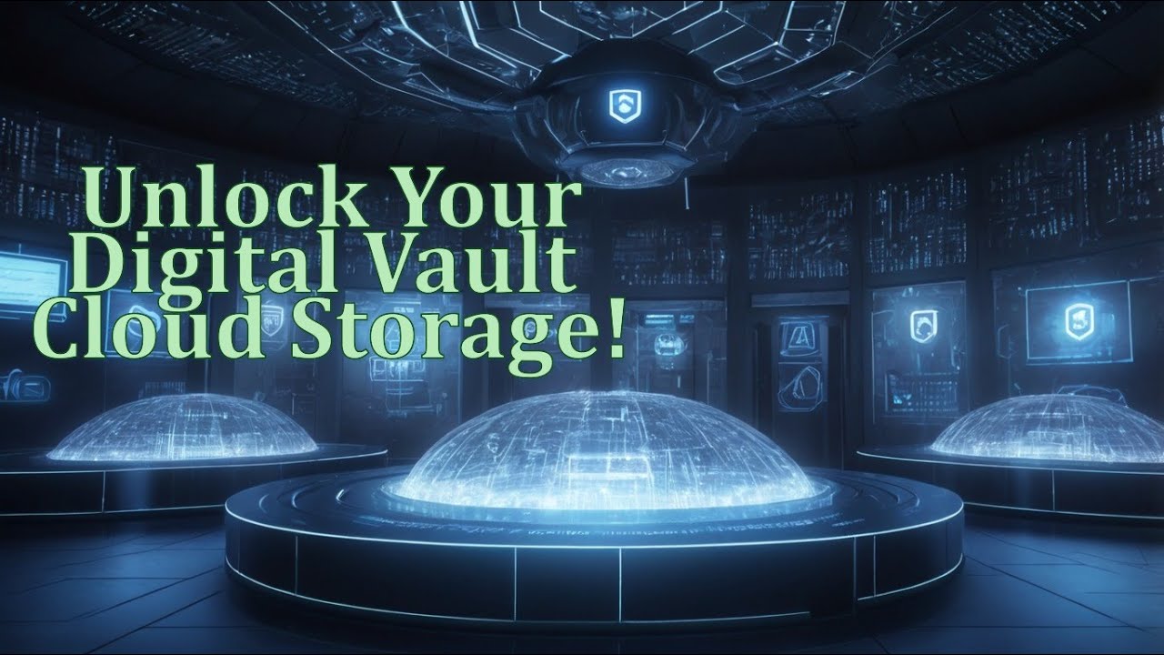 Unlock Your Digital Vault  Cloud Storage!