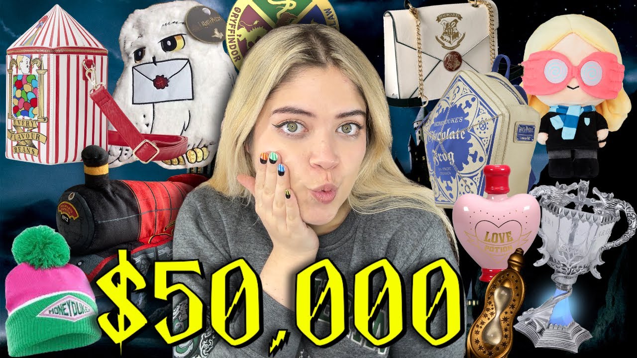 Volví a gastar 50 mil pesos en cosas de Harry Potter | HAUL GIGANTE 2023