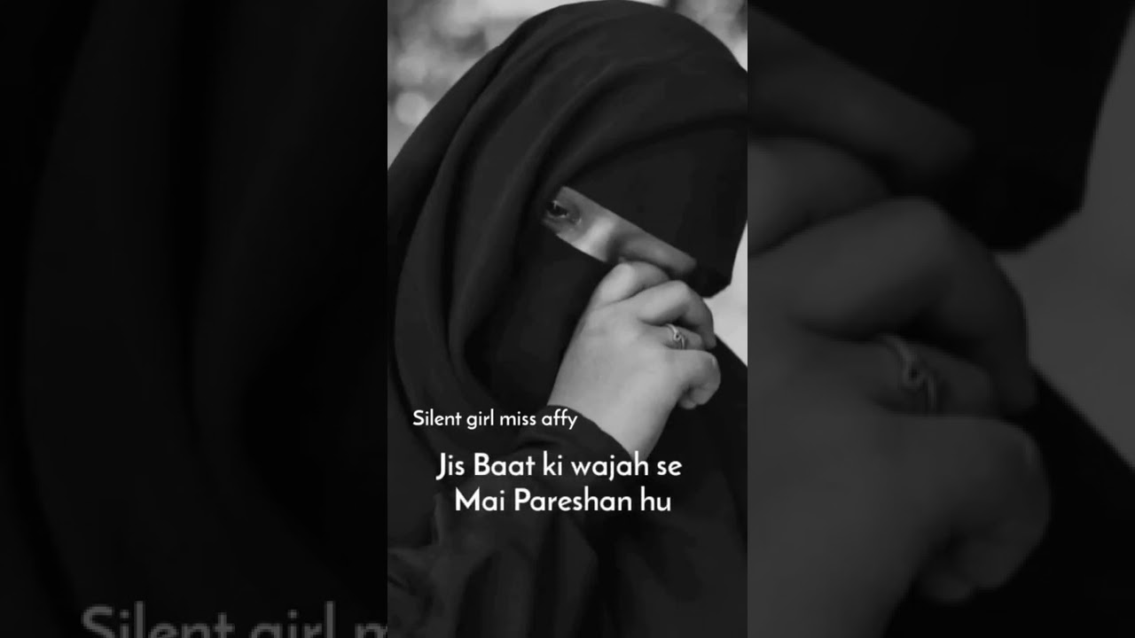Jis Baat ki wajah se mai pareshan hu 😢 #shorts #urduquotes #poetry #silentgirlmissaffy