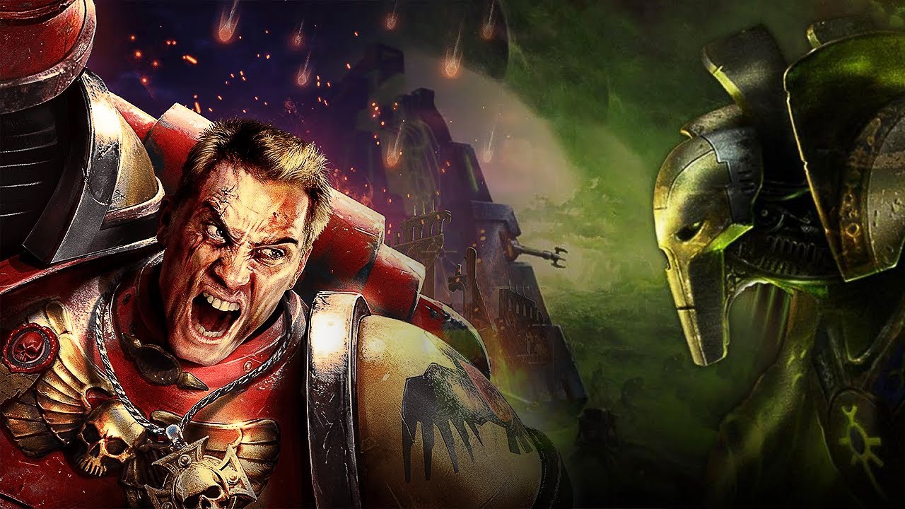 Impossible Match-Up: SPACE MARINES (All-Seeing Eye) vs. NECRONS | Dawn of War