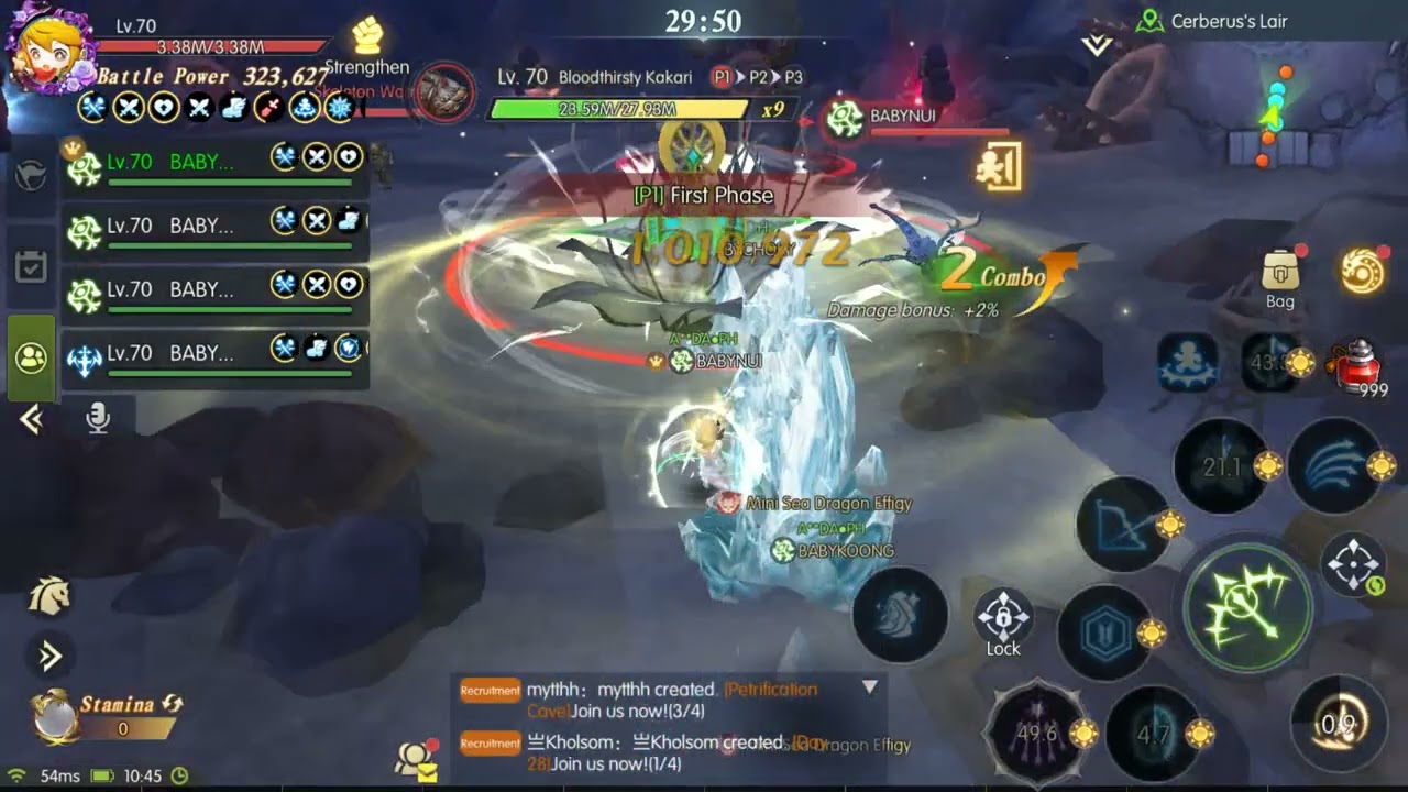 Dragon Nest 2 Evolution  Team Race12 sec with Cerberus nest  [Sniper light POV]
