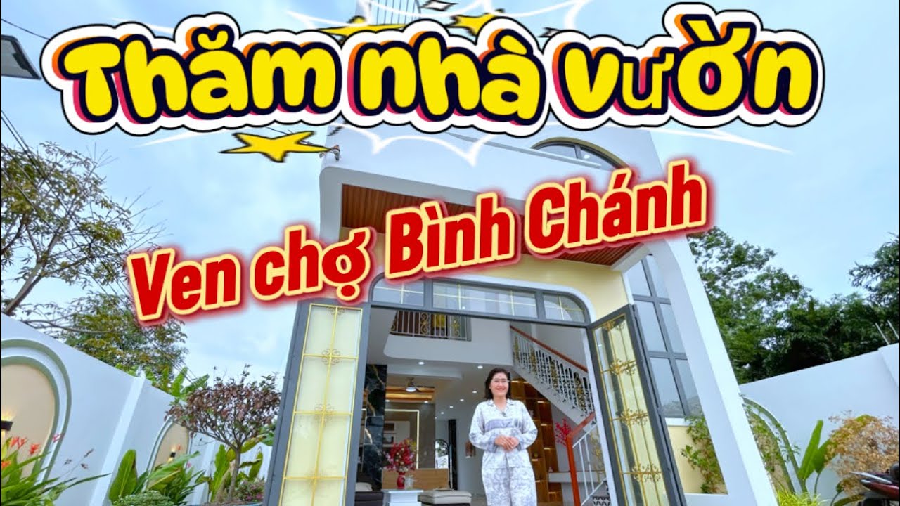 ✅Nhà vườn ven chợ Bình Chánh #batdongsan #villa #nhavuon #nhavuondep #nhadep 