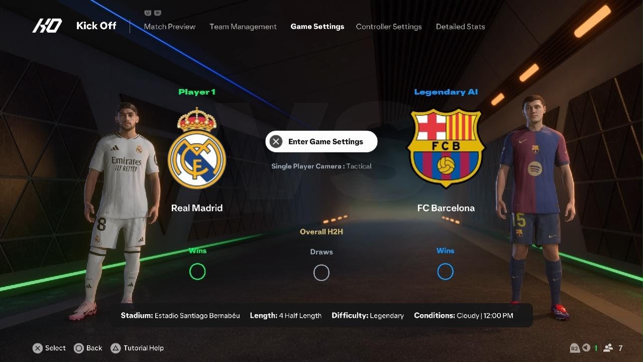 FC25  vs Legendary AI