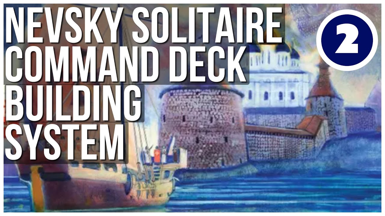 Nevsky Solitaire Command Deck System - Playthrough | GMT Games | Levy & Campaign - Episode 2