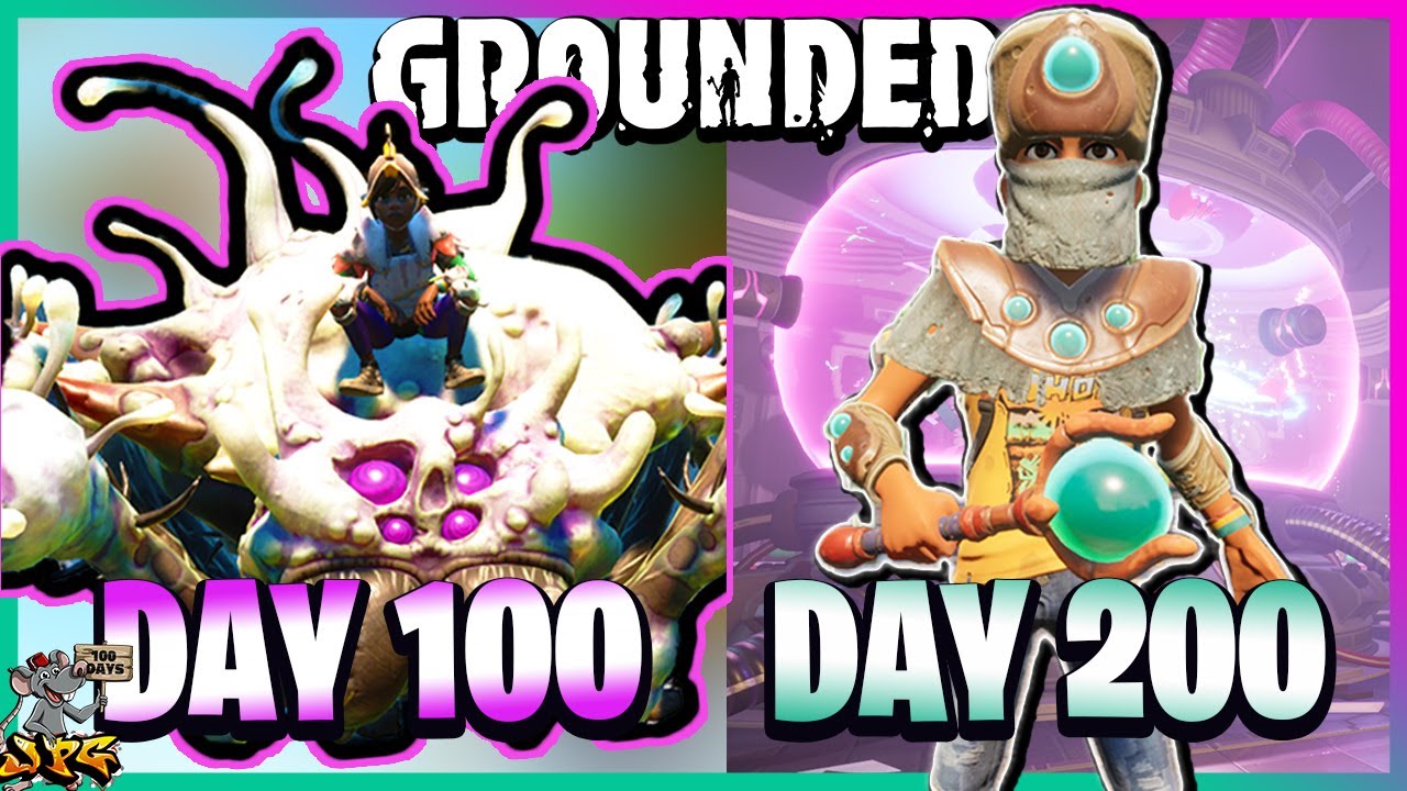 I Survived 200 Days In Grounded! Can I Make It To New Game Plus And Build A Giant Museum?