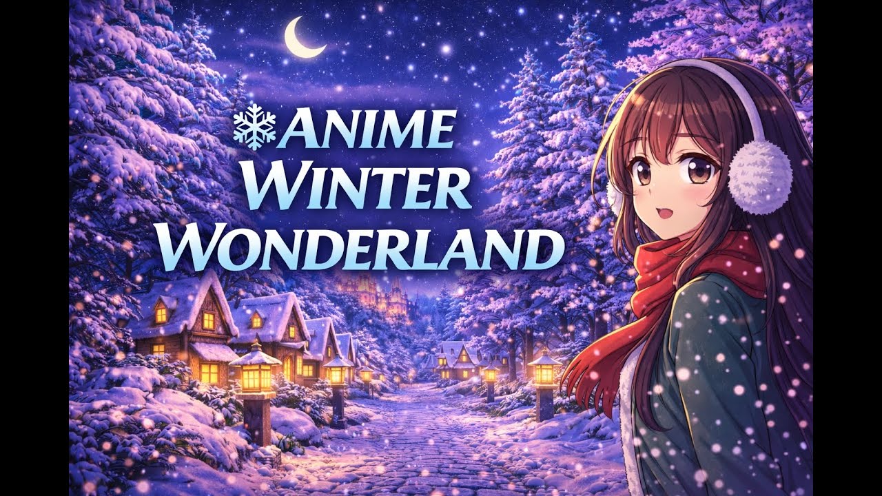 Winter Wonderland ❄️ Snowy Village in an Enchanted Fantasy Forest