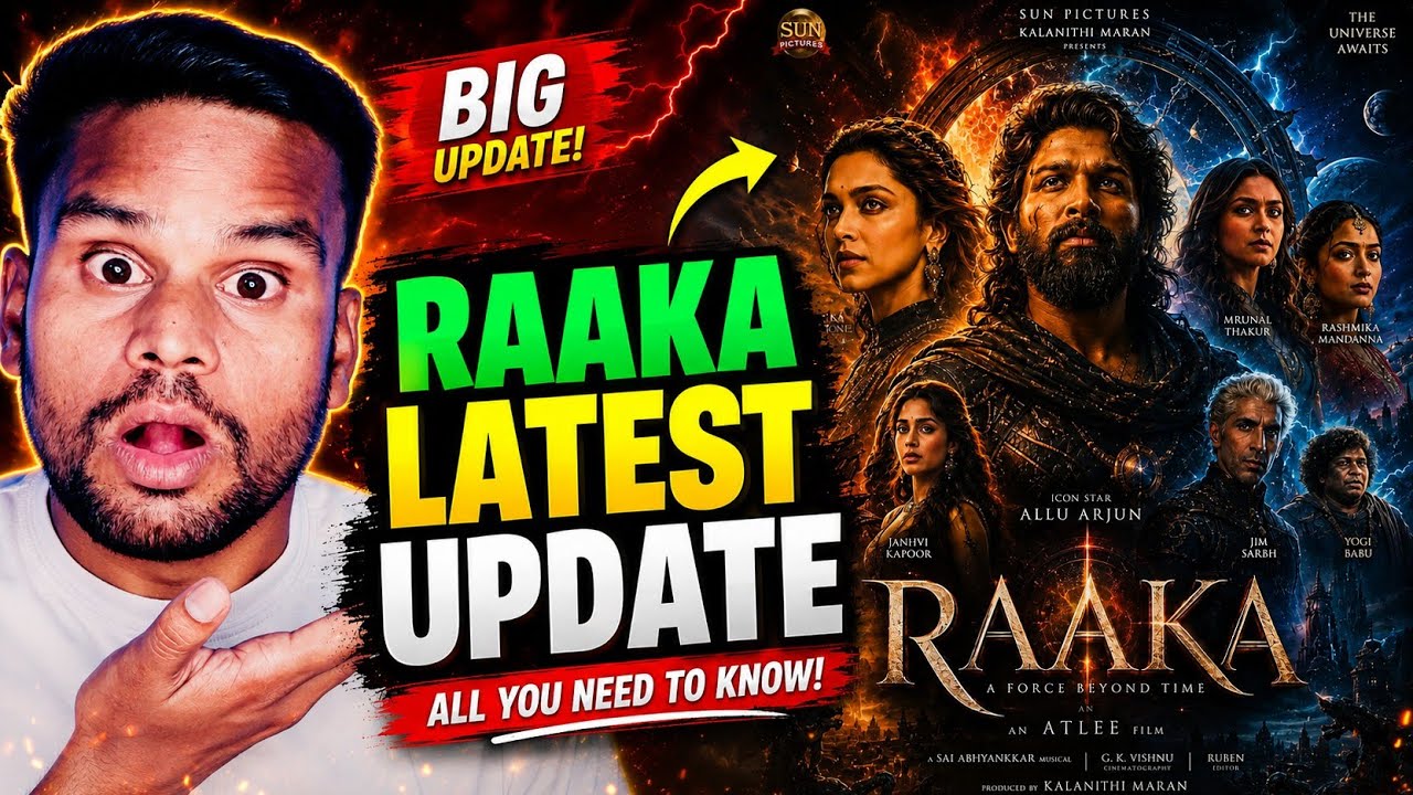 RAAKA Shooting Update | Allu Arjun | Kamal Kumar