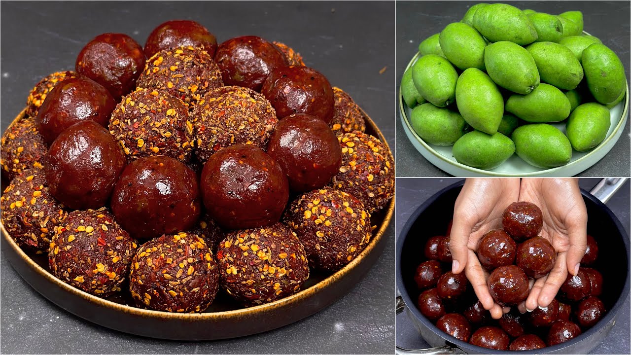 তেল ছাড়া রোদে দেওয়ার ঝামেলা ছাড়া পৃথিবীর সবচেয়ে মজাদার জলপাই গোল্লা আচার | Jolpai Achar Recipe 