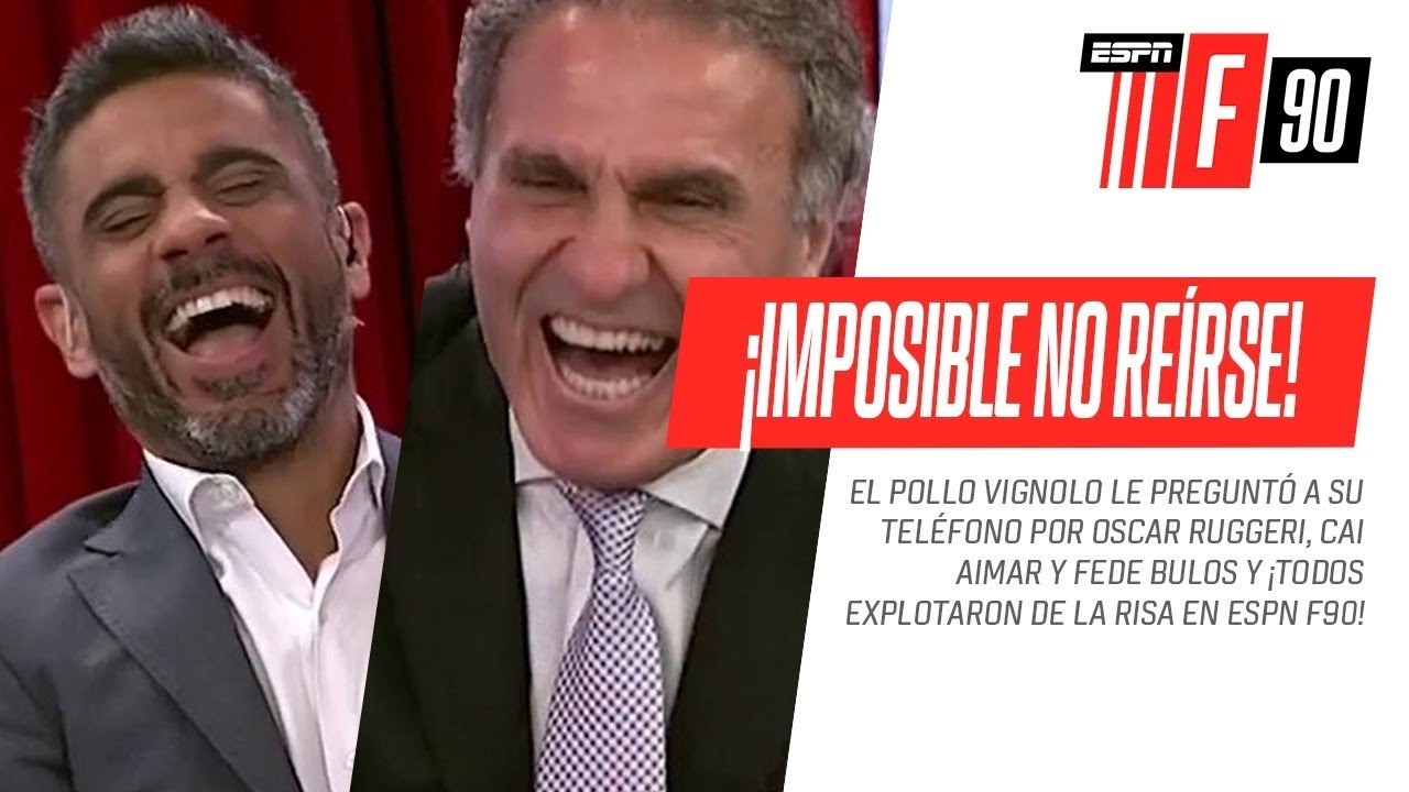 ¡IMPOSIBLE NO REÍRSE! #Vignolo le preguntó a #Siri por #Ruggeri y TODOS explotaron de la risa